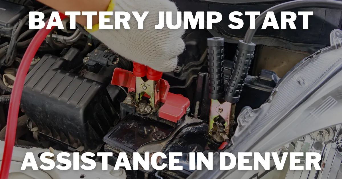 Battery Jump Start Assistance In Denver